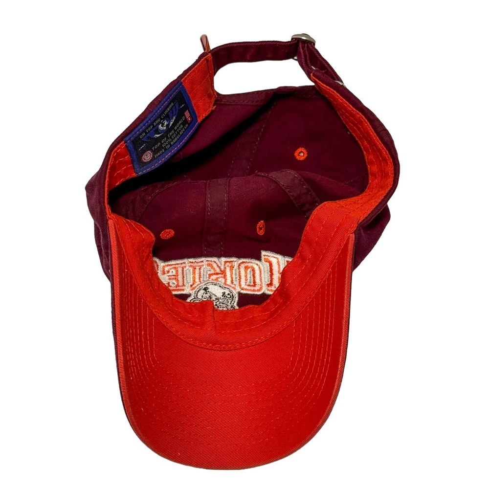 Virginia Tech Hokies Maroon Dad Hat Adjustable Strapback VT NCAA Baseball‎ Cap - Picture 6 of 7